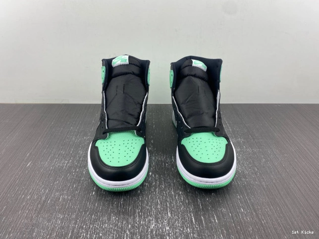 Green 1 Air Jordan High OG Glow DZ5485-130 0612
